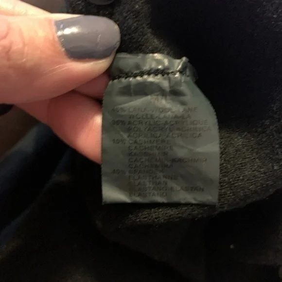 Black long sleeved V-Neck Mini Dress Size M /L - Picture 8 of 8